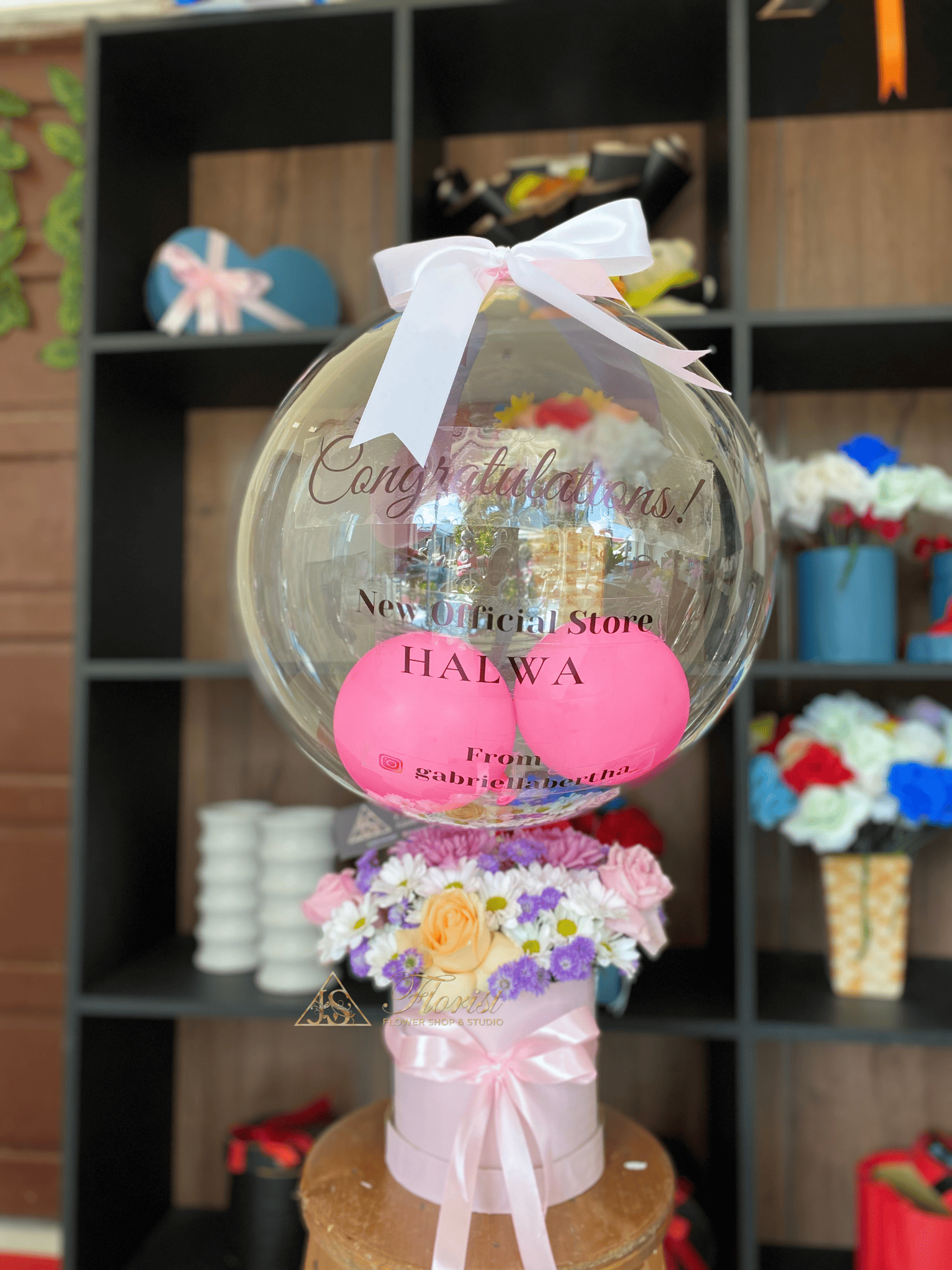 Flower Box Balloon 1