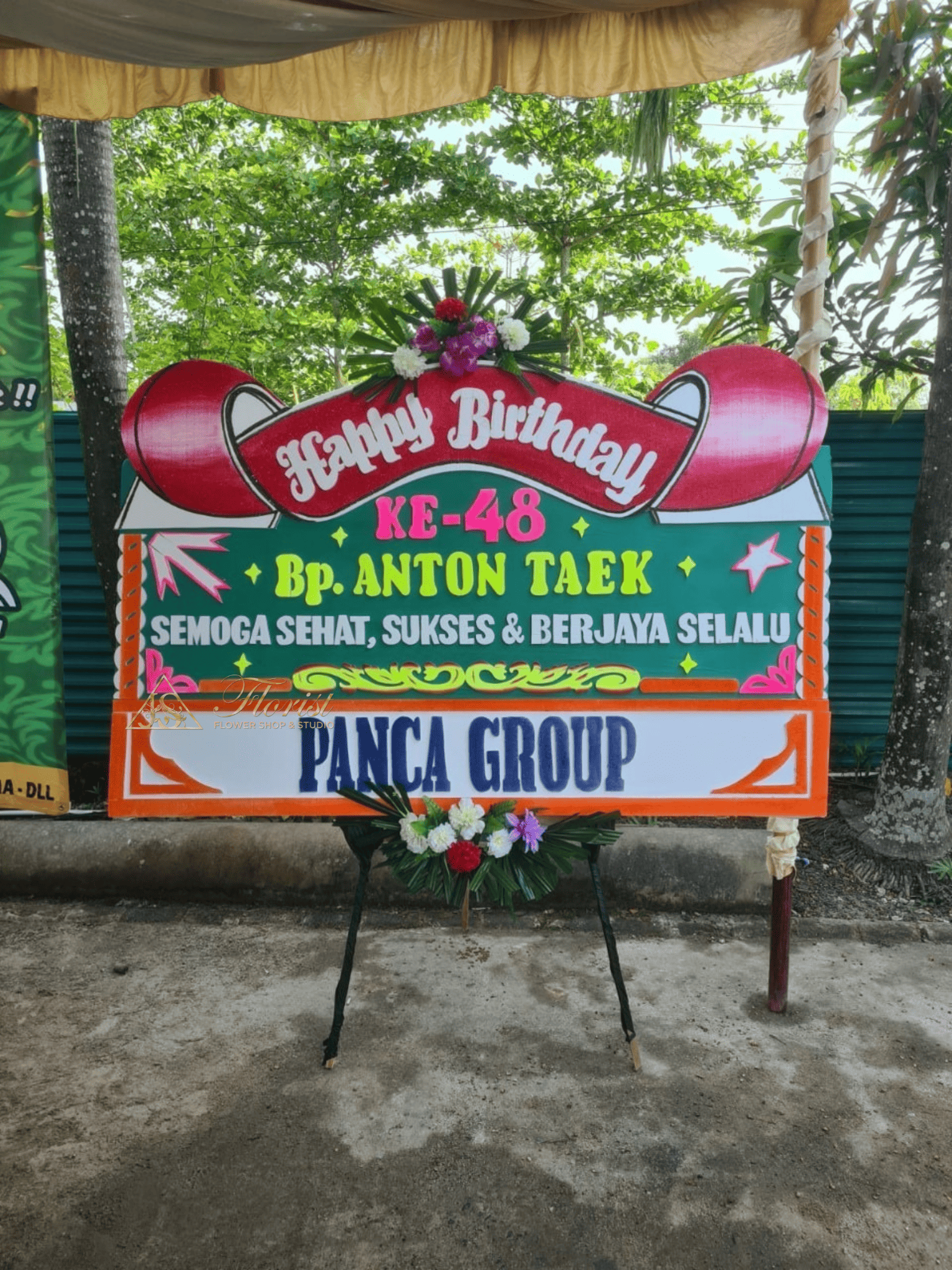 Bunga Papan Styrofoam