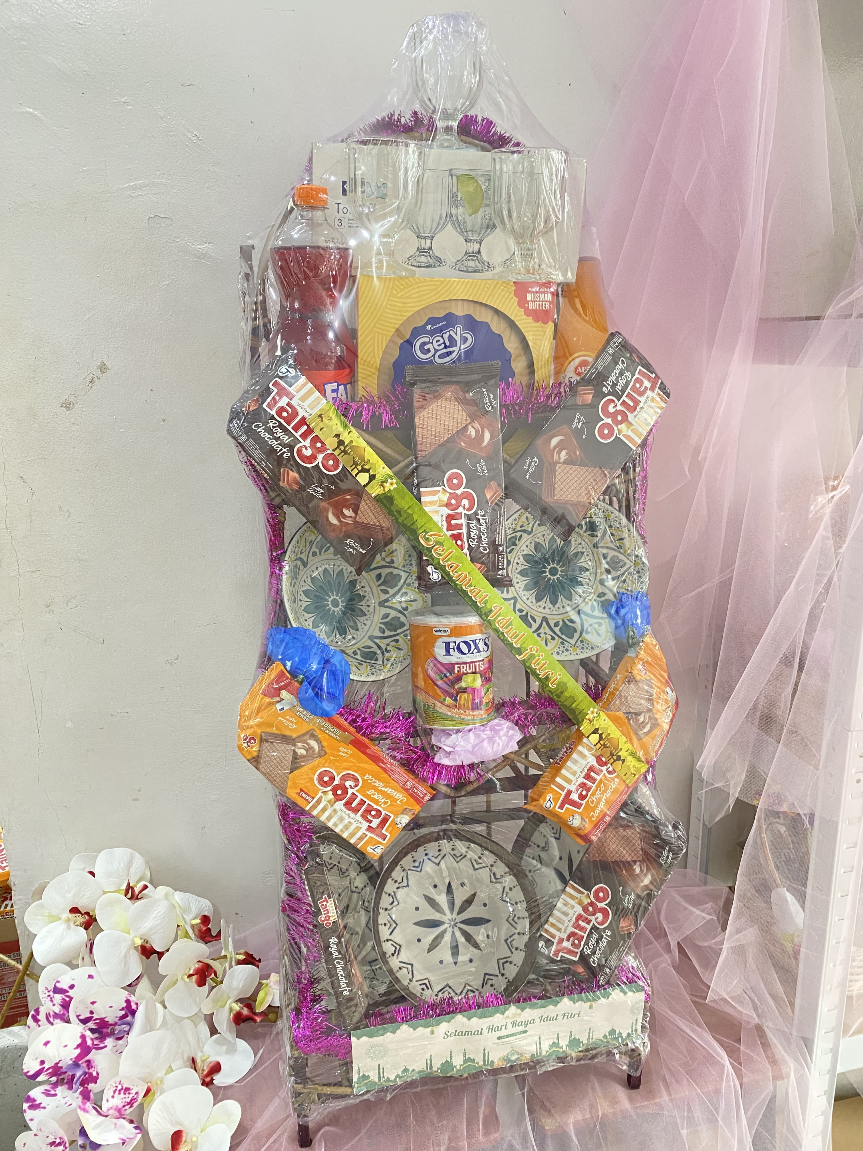 Hampers Tingkat 3 Mahabbah Luxe (model 1)